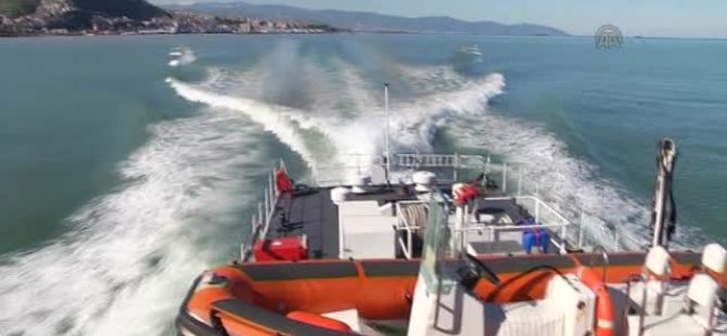 Karadeniz'de "Kaçak Kumla Mücadele" tatbikatı gerçekleştirildi
