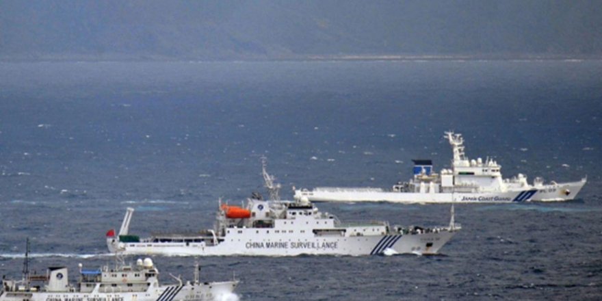 Çin Bandıralı 2 Gemi, Doğu Çin Denizi'nde Japonya Kara Sularına Girdi