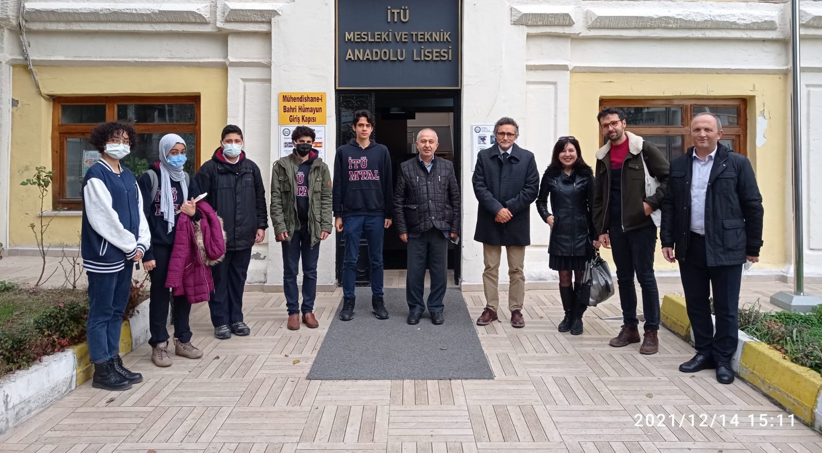 İTÜ EELISA Avrupa Üniversitesi ekibinden İTÜ Mesleki Teknik Anadolu Lisesi'ne ziyaret