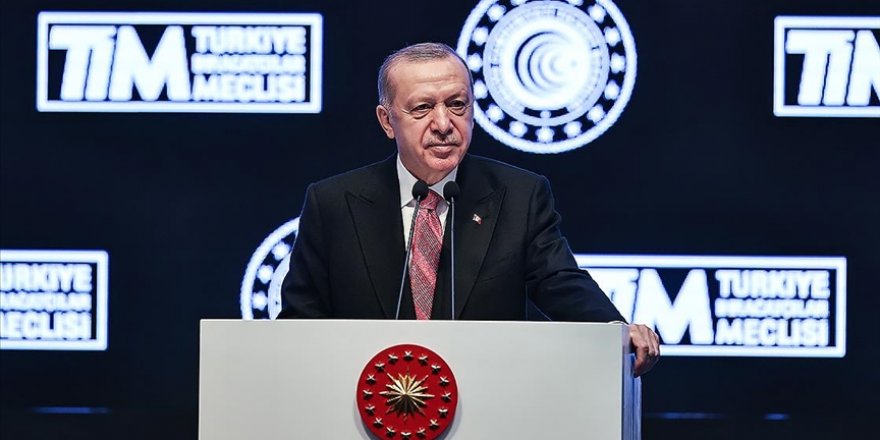 Cumhurbaşkanı Erdoğan: 2021 Toplam İhracatı, 225 Milyar 368 Milyon Dolar Olarak Gerçekleşmiştir.
