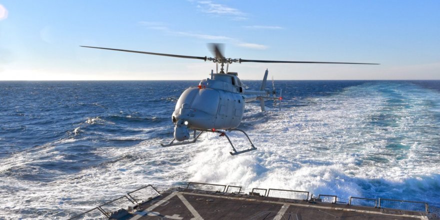 Gemi tabanlı Otonom MQ-8C İHA USS Milwaukee Gemisine Konuşlandırıldı