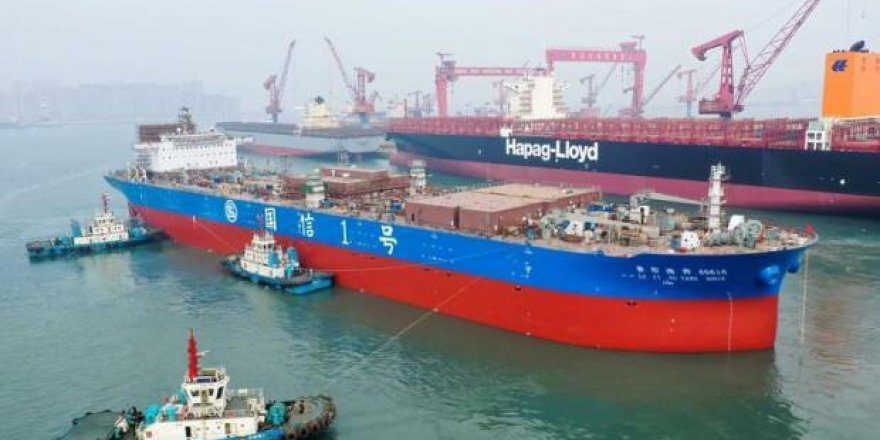 Çin, Petrol Tankeri Büyüklüğünde Balık Üretim Gemisi İnşaa Etti