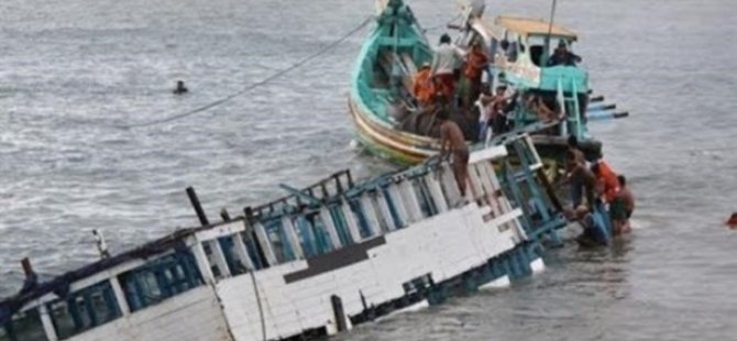 Zambiya'da tekne battı