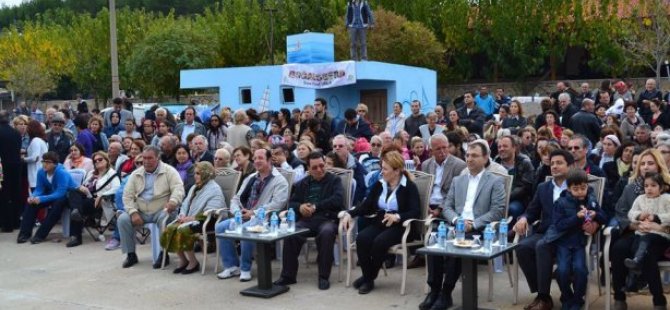 Urla Özbek köyü deniz festivali gerçekleşti
