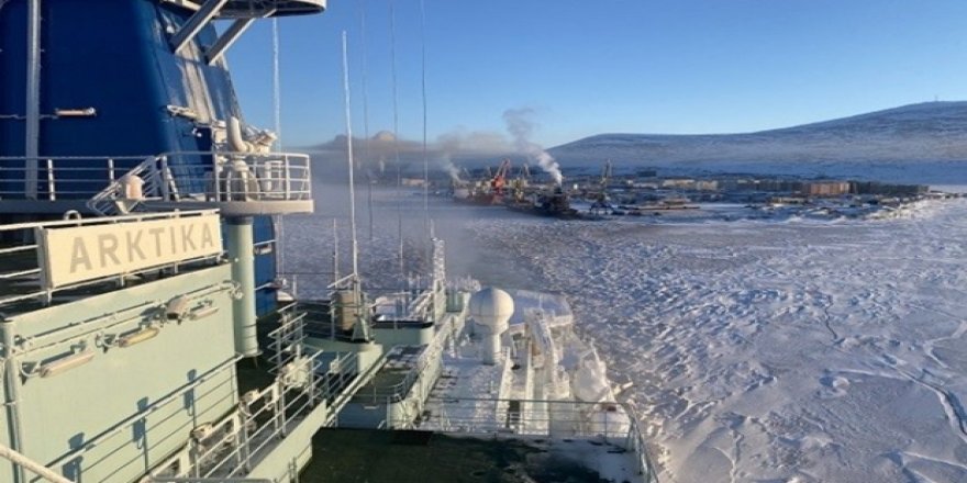 Nükleer Enerji İle Çalışan Gemi Arktika, İlk Doğu-Batı Refakati Görevine Başladı