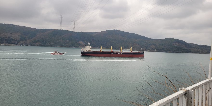 Yasa Jupiter İstanbul Boğazı'ndan Geçti