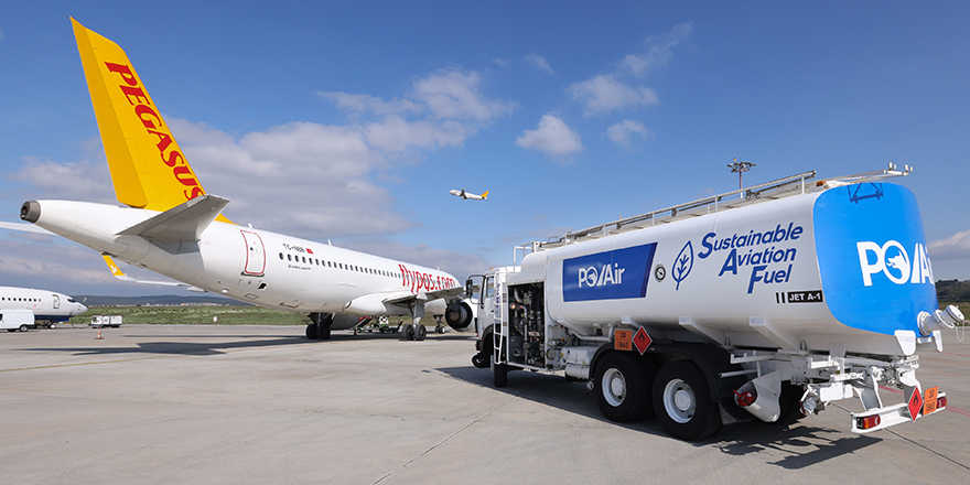 Pegasus, Sürdürülebilir Havacılık Yakıtı (SAF) ile Türkiye’de İlk Uçuşunu Gerçekleştirdi