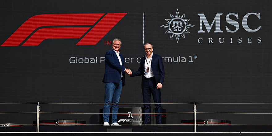 Formula 1, Msc Cruises'i 2022 Sezonu Öncesinde Global Partner Olarak Duyurdu