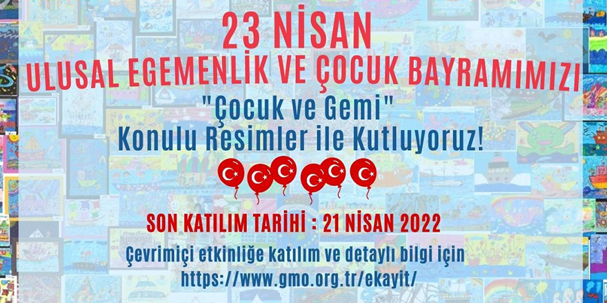 Çocuk Ve Gemi Konulu Resim Yarışması