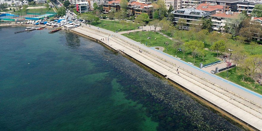 İstanbul'da Bazı Sahillerde Müsilaj Benzeri Kirlilik Görüldü