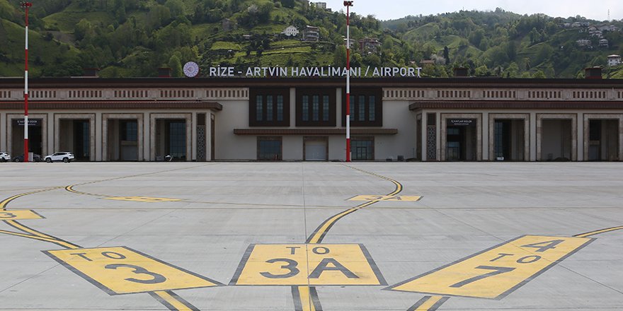 Rize-Artvin Havalimanı'na İlk İnişi Erdoğan ve Aliyev'in Uçakları Yapacak