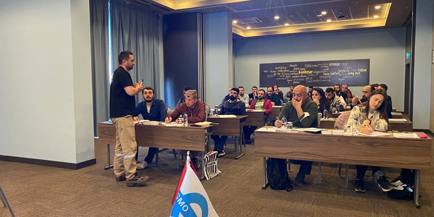 TMMOB Gemi Mühendisleri Odası, Gaz Ölçüm Uzmanlığı ve Destek Personeli Semineri Düzenledi