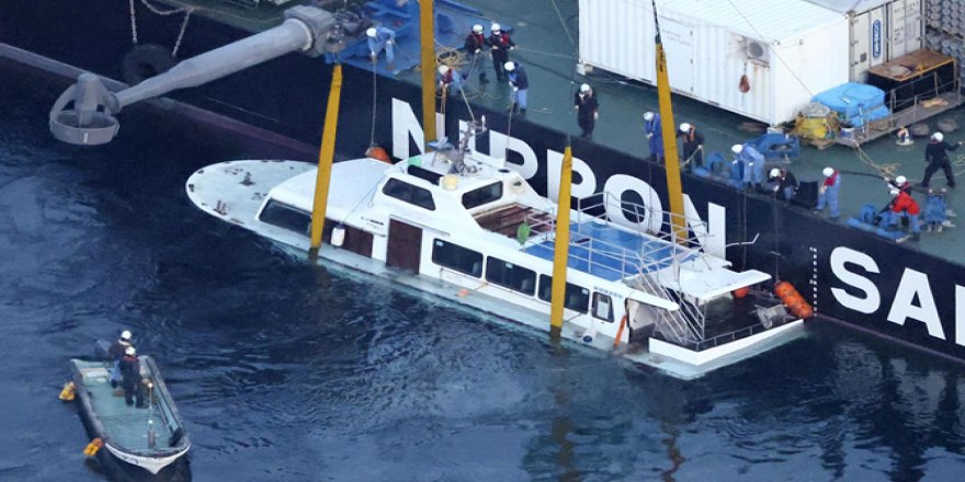 Japonya'da Batan Kazu I Teknesi, İkinci Denemede Yüzeye Çıkarıldı