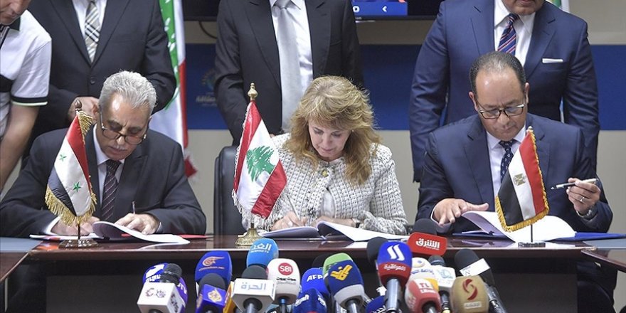 Lübnan, Mısır ve Suriye, 'Arap Doğal Gaz' Hattında Gaz Akışı İçin Anlaşma İmzaladı