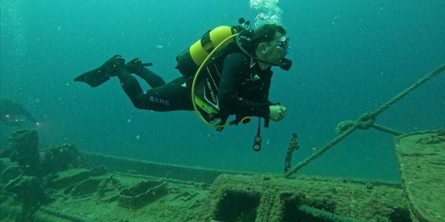 Çanakkale'deki Batık Savaş Gemileri Turizime Açıldı