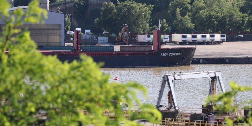 Mariupol'den Yola Çıkan Kuru Yük Gemisi Zonguldak Limanı'nda