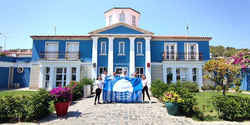 Çeşme Marina Mavi Bayrağa Hak Kazandı