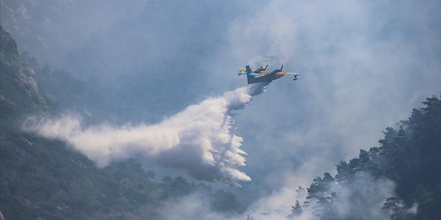 Datça'ta Başlayan Yangın Kontrol Altına Alındı