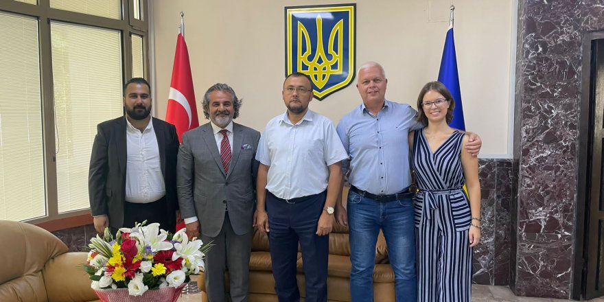 Abdülvahit Şimşek Ukrayna’nın Türkiye Büyükelçisi Vasyl Bodnar'ı Ziyaret Etti