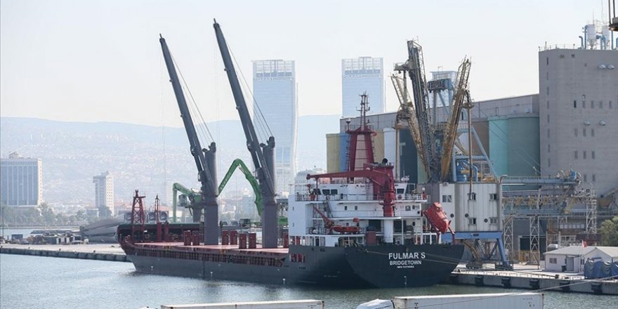 Ukrayna'dan Gelen "Fulmar S" İsimli Gemi İzmir'de