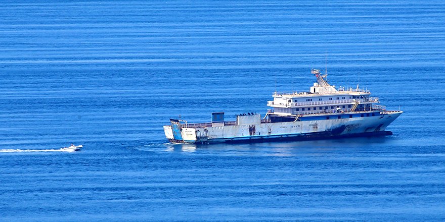 Yunanistan Sahil Güvenlik Birimlerinin Taciz Ateşi Açtığı Gemi Yeniden Seyrine Başladı