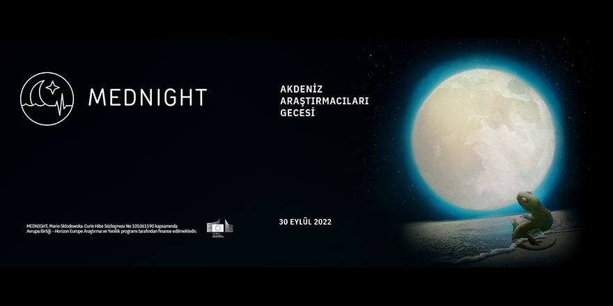 MEDNIGHT Akdeniz Araştırmacıları Gecesi, 30 Eylül’de Müze Gazhane’de Kutlanıyor