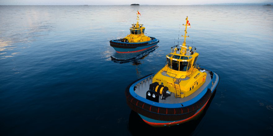 Sanmar Denizcilik, SAAM Towage’a İki Adet Tam Elektrikli Liman Römorkörü İnşa Edecek