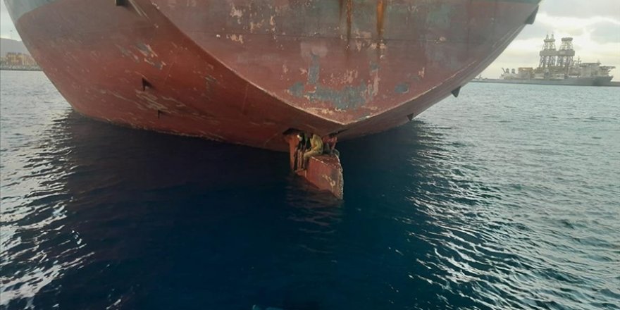 Tankerin Dümen Kanadında 11 Gün Oturarak Nijerya'dan İspanya'ya Kaçtılar