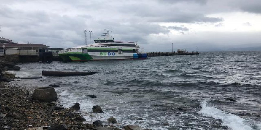 Bursa-İstanbul Deniz Otobüsü Seferleri İptal Edildi