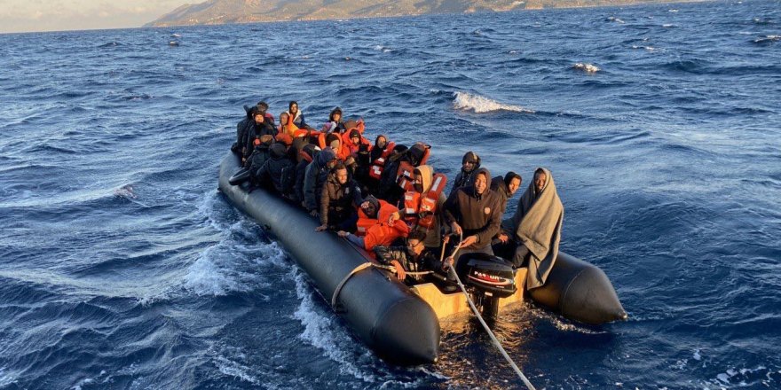 Çanakkale Açıklarındaki 46 Göçmen Kurtarıldı