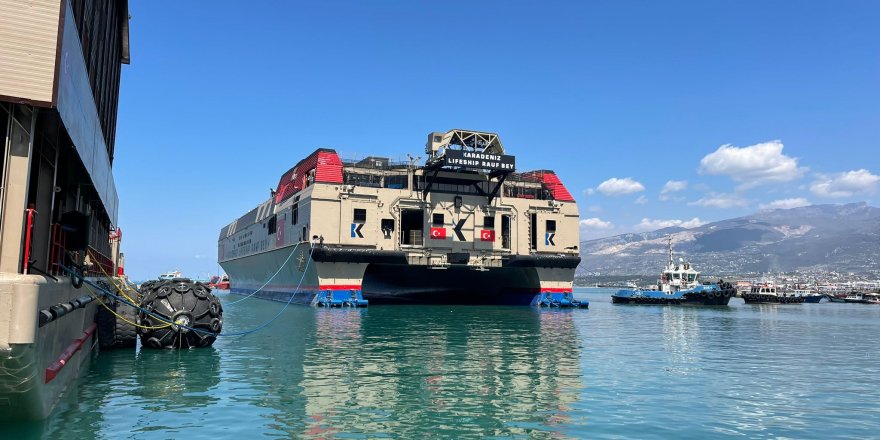 Karadeniz Lifeship Rauf Bey Gemisi İskenderun Limanı’nda