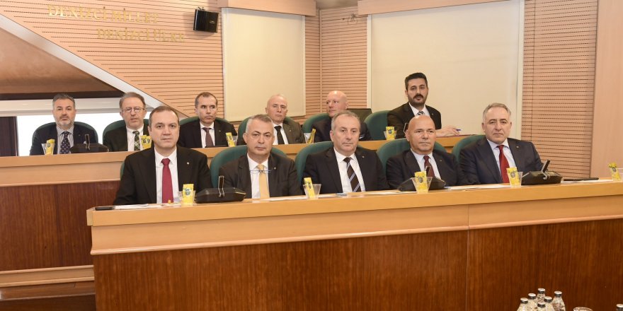 İMEAK DTO Nisan ayı Meclis toplantısı yapıldı