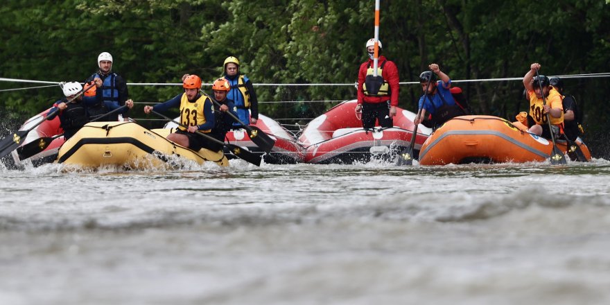 Türkiye Rafting Şampiyonası 1. Ayak Yarışları, Düzce'de Başladı