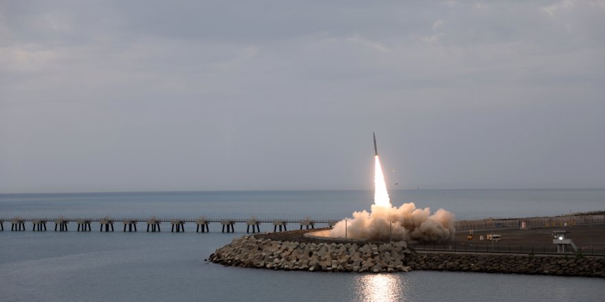 Tayfun Füzesinin Yeni Test Atışı Rize'de Yapıldı
