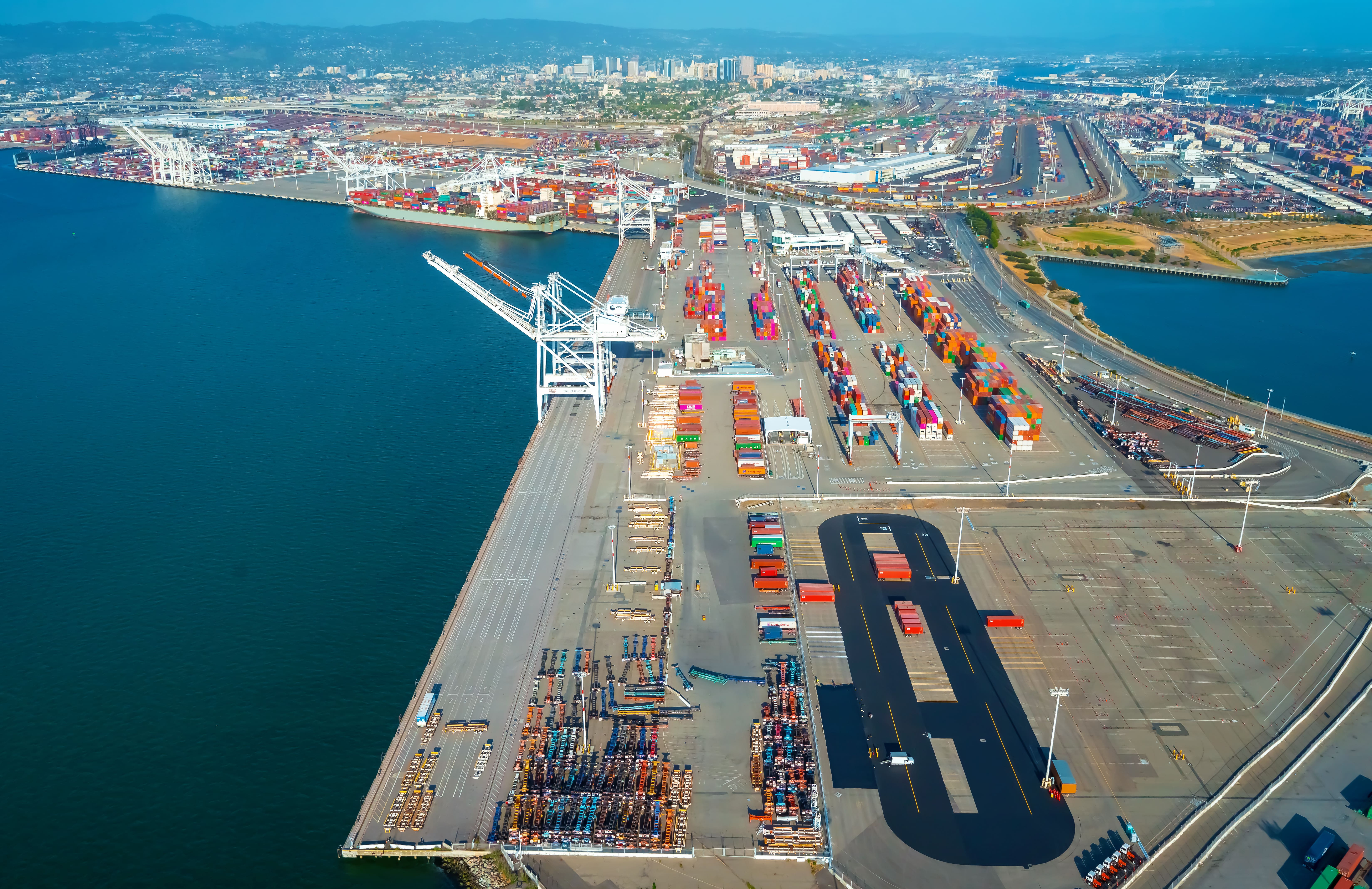 Kaliforniya konteyner limanlarından ortak veri paylaşım sistemi