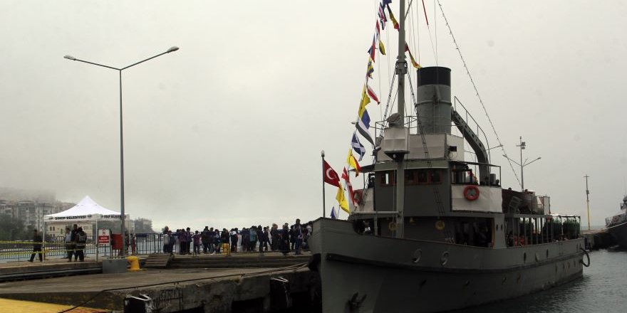 TCG Nusret N-16 Müze Gemisi Sinop'ta Ziyarete Açıldı