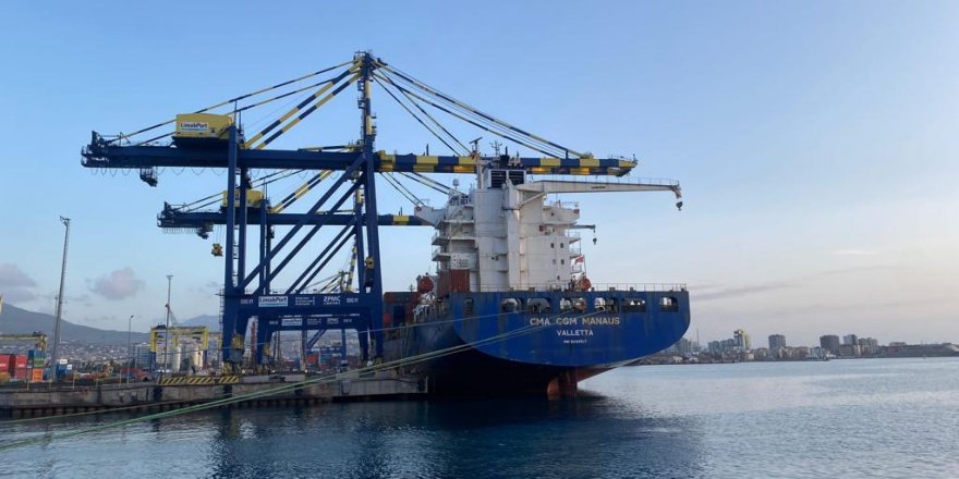 İskenderun Limanının Bir Rıhtımı Daha Trafiğe Açıldı