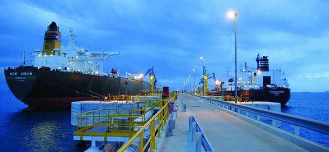 Ceyhan Limanı'na 272 milyon tonluk petrol