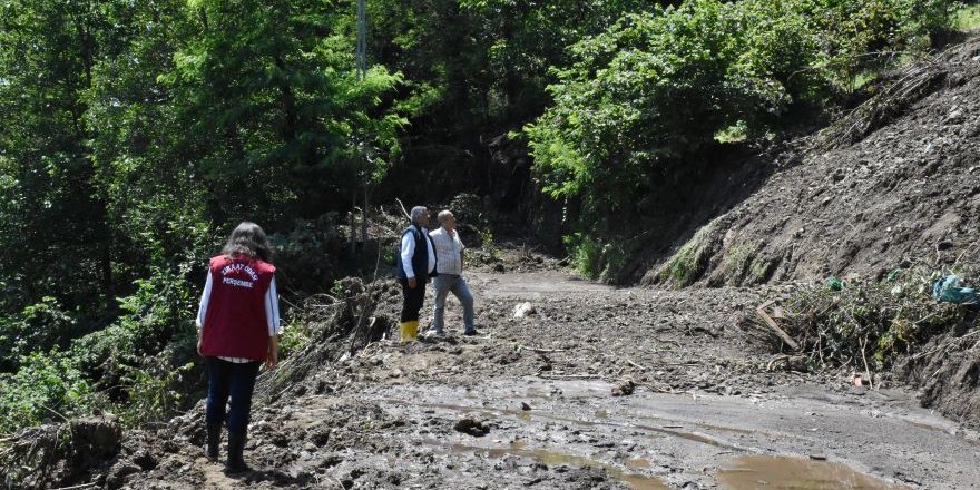 Ordu'da Hasar Tespit Çalışmaları Başladı