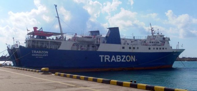Trabzon- Soçi feribot seferleri kaldırıldı