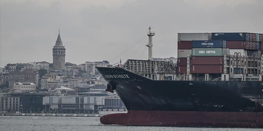 "Joseph Schulte" Adlı Gemi İstanbul Boğazı'na Ulaştı