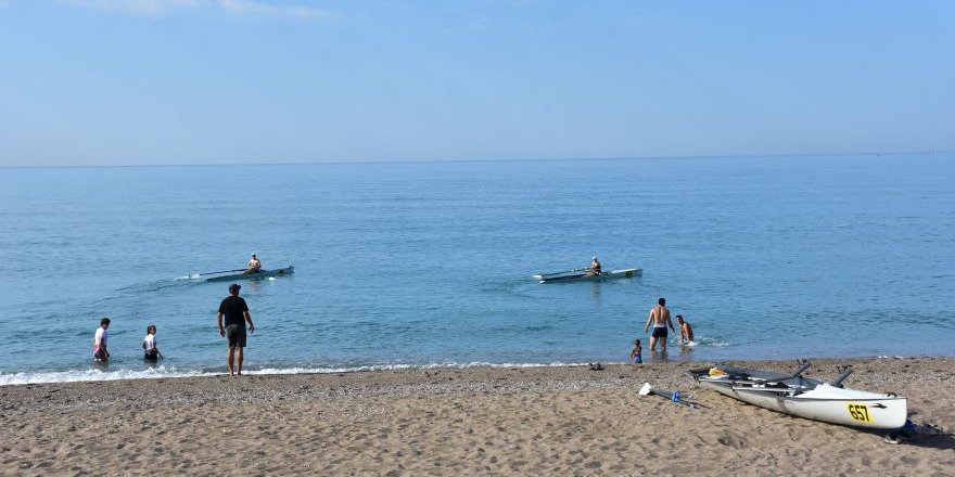 Deniz Küreği Milli Takımı, Antalya'da Kampa Girdi