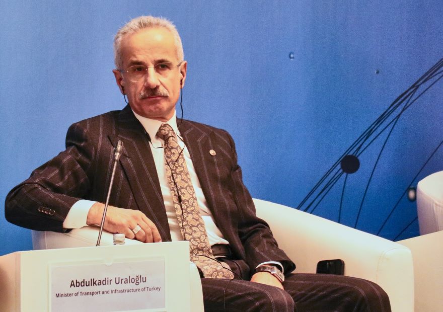 Bakan Uraloğlu, Kazakistan'da Yeni İpek Yolu Ulaştırma ve Lojistik İş Forumu'nda Konuştu