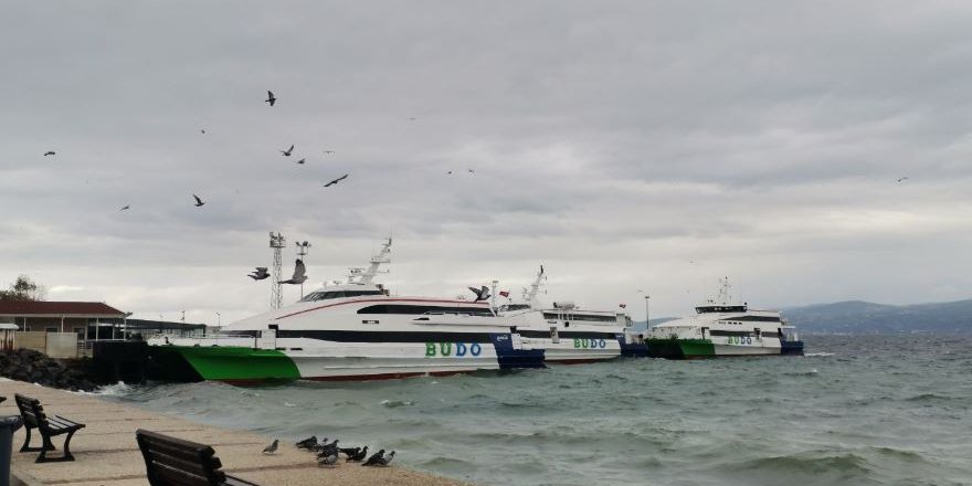 Bursa-İstanbul Deniz Otobüsü Hattında Sefer İptali