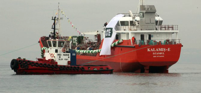 M/T Kalamış-E Kocatepe Tersanesi'nde denize indirildi