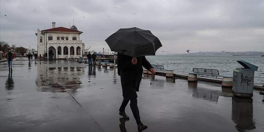 AKOM'dan İstanbul İçin Sağanak ve Fırtına Uyarısı