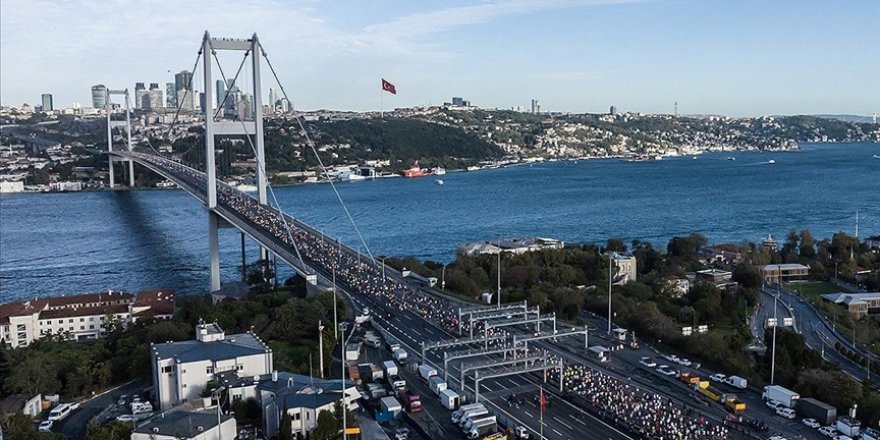 45. İstanbul Maratonu'nunda Zafer Kenyalı Atletlerin