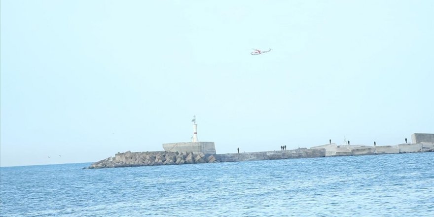 Zonguldak'ta Batan Geminin Personelini Arama Çalışmaları Sürüyor