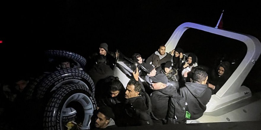 Datça’da 21 Düzensiz Göçmen Kurtarıldı