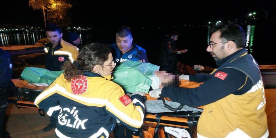Samsun'da Denize Atlayan Kadını Amatör Balıkçılar Kurtardı